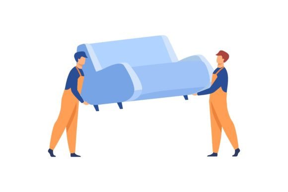 Download Moving to New Apartment Concept. Men in - Apartment Collection