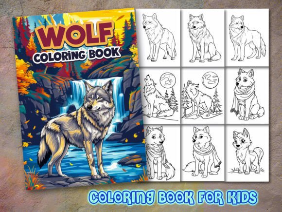 Download Wolf Coloring Page and Coloring Book - Wolf Collection