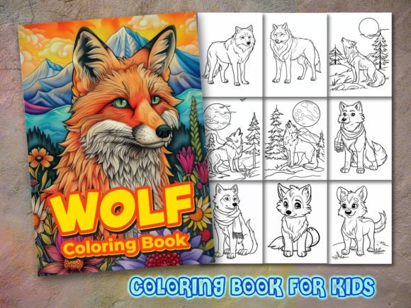 Download Wolf Coloring Page and Coloring Book - Wolf Collection