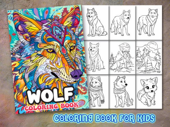 Download Wolf Coloring Page and Coloring Book - Wolf Collection