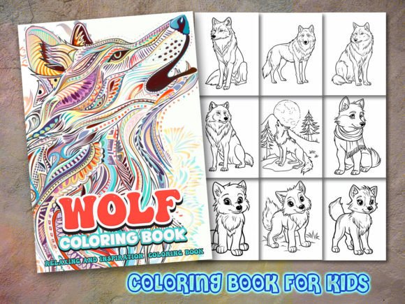 Download Wolf Coloring Page and Coloring Book - Wolf Collection