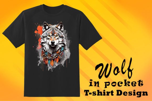 Download Wolf Illustration for POD - Wolf Collection
