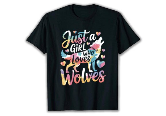 Download Wolf Lover Just a Girl Who Loves Wolves - Wolf Collection