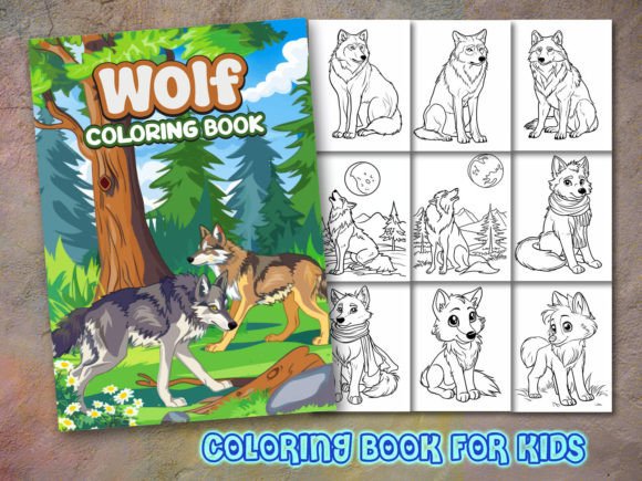 Download Wolf Coloring Page and Coloring Book - Wolf Collection