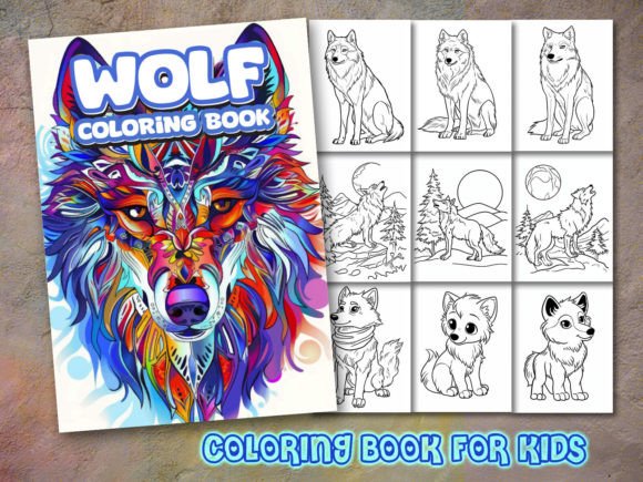 Download Wolf Coloring Page and Coloring Book - Wolf Collection
