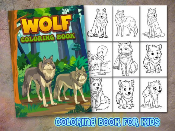 Download Wolf Coloring Page and Coloring Book - Wolf Collection