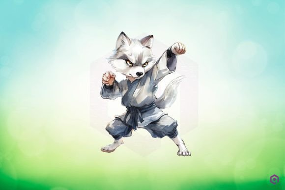 Download Kung Fu Wolf Clipart PNG - Wolf Collection