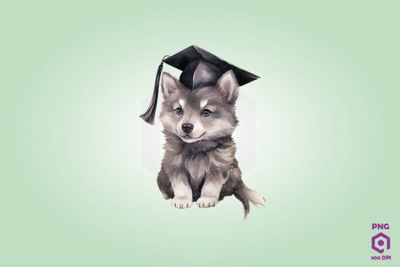 Download Graduate Gray Wolf Clipart - Wolf Collection