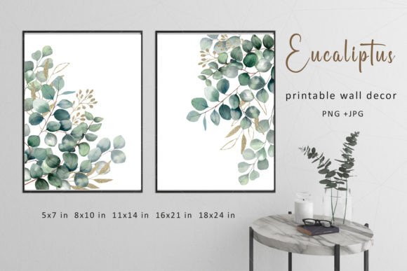 Download Eucalyptus Wall Art Printable Decor. - Wall art printable Collection