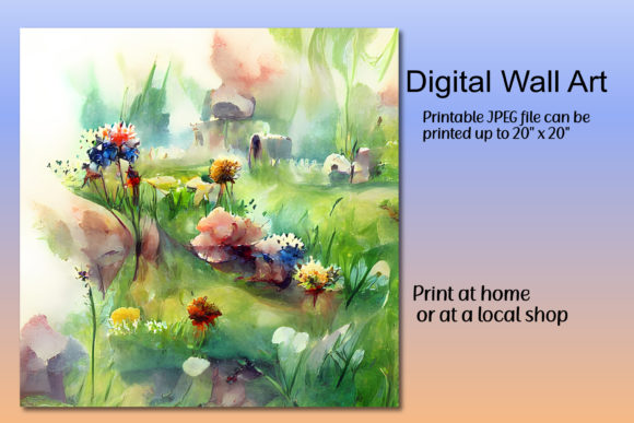Download Floral Digital Wall Art Printable - Wall art printable Collection