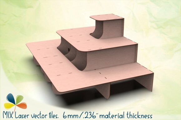 Download Laser Cut Stand for Product Display SVG - Product display Collection