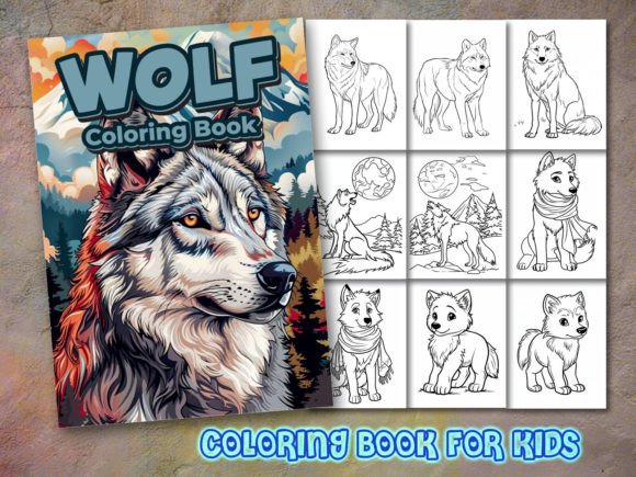 Download Wolf Coloring Page and Coloring Book - Wolf Collection
