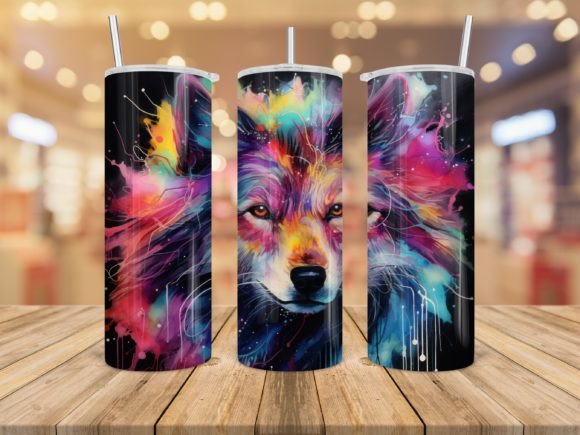 Download Wolf Sublimation Tumbler for 20 Oz - Wolf Collection