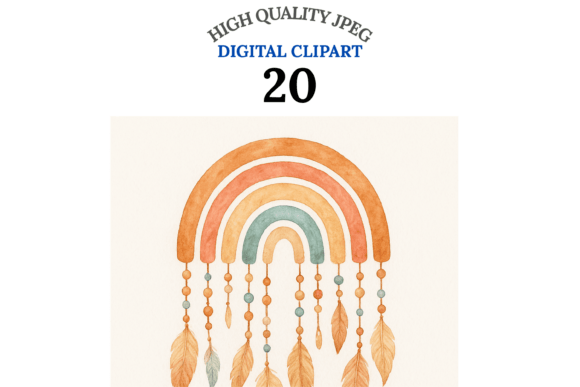 Download Boho Clipart Animals and Floral Elements - Boho Collection