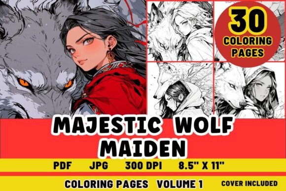 Download Majestic Wolf Maidens Vol 1 - Wolf Collection