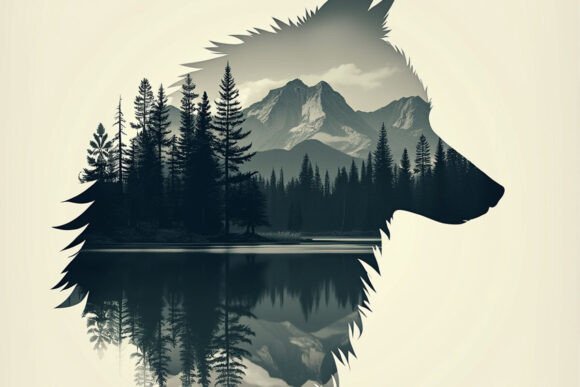 Download Nature Mountains Adventure Wolf Outdoor - Wolf Collection